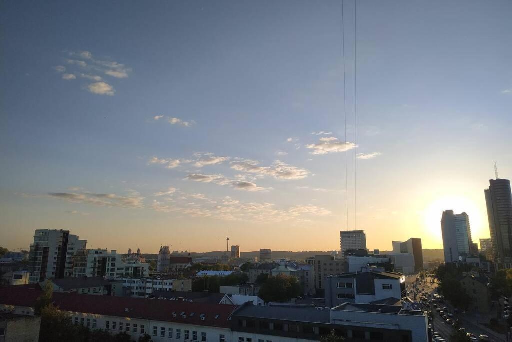 9Th Floor Amazing View Central Studio Apartment VNO Exterior foto